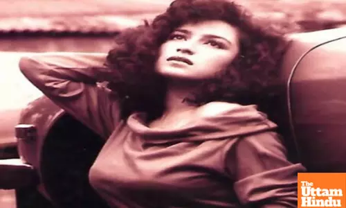 How Tisca Chopra got lucky posing on Jackie Shroffs car