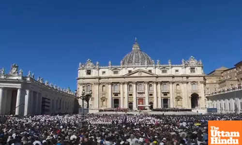Over two lakh people, top world leaders attend funeral ceremony of Pope Francis at Vatican