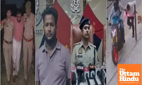 Meerut Police nab serial chain snatcher caught on CCTV attacking doctor