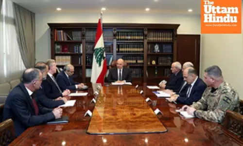 Lebanon calmly takes steps to ensure states exclusive arms control: President