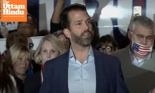 Trump Jr arrives in Seoul to meet biz leaders amid tariff concerns