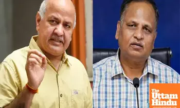 Manish Sisodia and Satyendra Jain Face Fresh Trouble as ACB Registers FIR in ₹2,000 Crore Scam Manish Sisodia and Satyendra Jain Face Fresh Trouble as ACB Registers FIR in ₹2,000 Crore Scam
