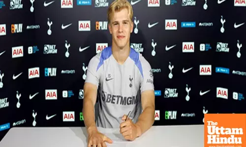 Lucas Bergvall signs new six-year contract with Spurs