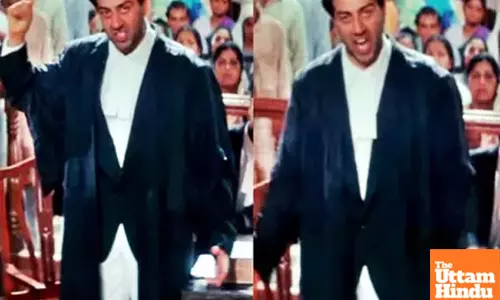 Sunny Deol celebrates 32 years of Damini, expresses gratitude for being part of a story that stood for justice