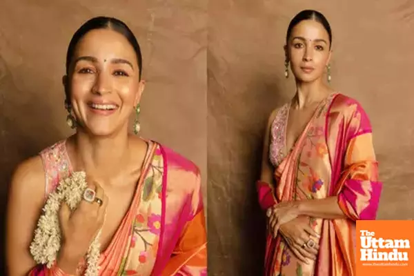Alia Bhatt dazzles in her special Maharashtra Day-inspired look at Waves Summit 2025 Alia Bhatt dazzles in her special Maharashtra Day-inspired look at Waves Summit 2025