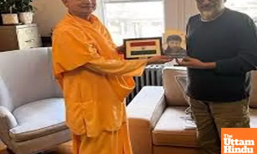 Vivek Agnihotri finds peace and clarity at Swami Vivekananda’s historic New York centre