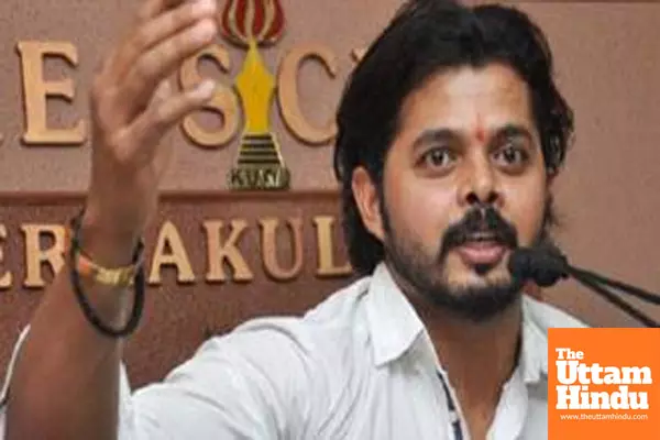 KCA Suspends Sreesanth Over False and Defamatory Remarks Against Association KCA Suspends Sreesanth Over False and Defamatory Remarks Against Association