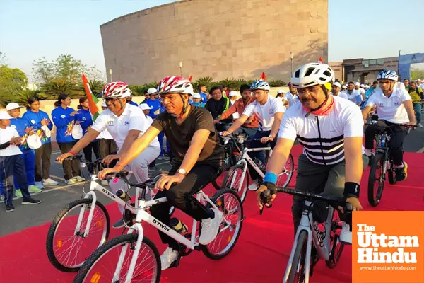 Sports Minister Mandaviya to join Cycling with Teachers event in Delhi Sports Minister Mandaviya to join Cycling with Teachers event in Delhi