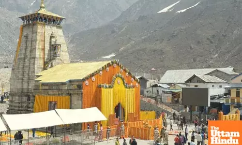 Kedarnath Dham Opens for Devotees, Marked by Auspicious Rituals and Floral Tribute