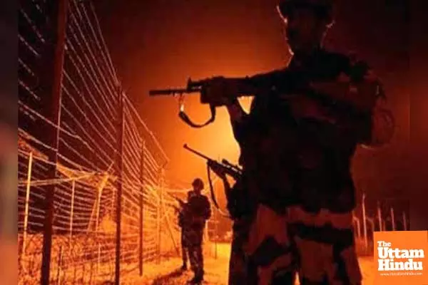 Pakistan breached the ceasefire for the ninth day in a row; Indian Army responded firmly Pakistan breached the ceasefire for the ninth day in a row; Indian Army responded firmly