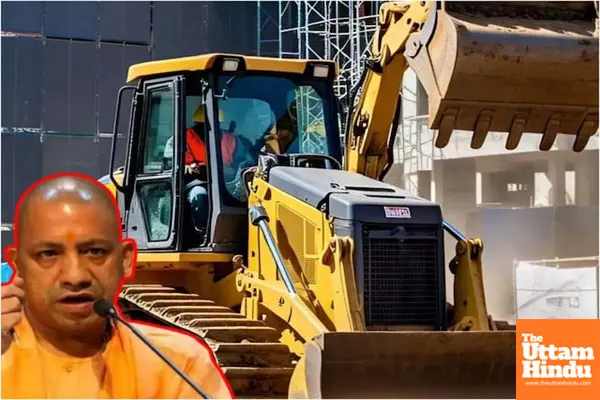Yogi Government Cracks Down: Bulldozers Target Illegal Madrasas Along Nepal Border Yogi Government Cracks Down: Bulldozers Target Illegal Madrasas Along Nepal Border