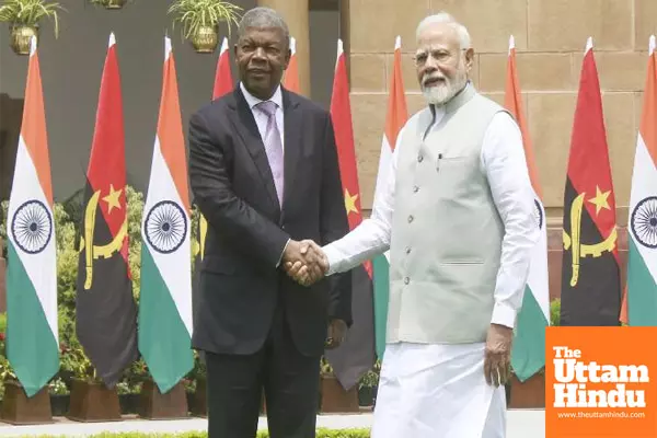 PM Modi, Angolan Prez Lourenco discuss deepening ties, Global South collaboration PM Modi, Angolan Prez Lourenco discuss deepening ties, Global South collaboration