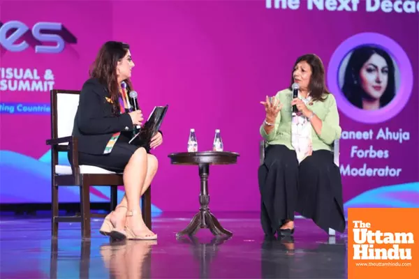 India must aim for $1 trillion ‘Orange Economy’ by 2047: Kiran Mazumdar Shaw India must aim for $1 trillion ‘Orange Economy’ by 2047: Kiran Mazumdar Shaw