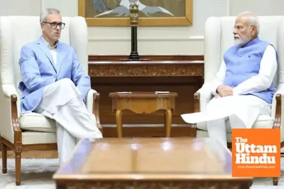 Omar Abdullah Meets PM Modi 11 Days After Pahalgam Attack Omar Abdullah Meets PM Modi 11 Days After Pahalgam Attack