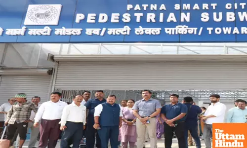 Bihars first pedestrian subway nears completion in Patna: Minister