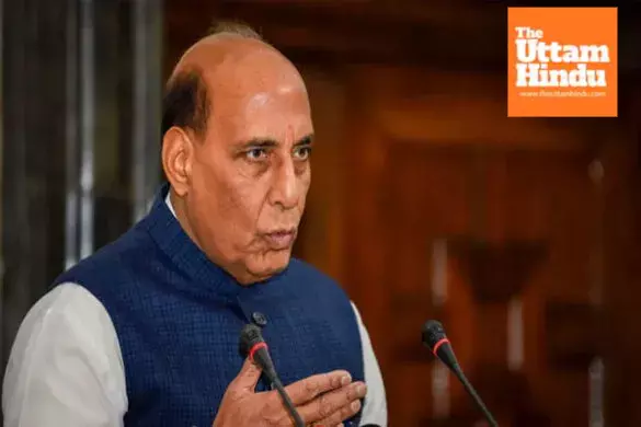 Rajnath Singh Echoes PM Modi: Those Who Eye India Will Face a Befitting Reply Rajnath Singh Echoes PM Modi: Those Who Eye India Will Face a Befitting Reply