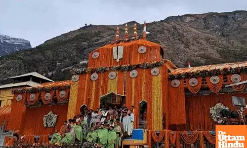 Badrinath Dham Doors Opened After Kedarnath; 10,000 Devotees Arrive in 2 Hours, CM Dhami Performs Darshan