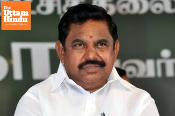 EPS slams DMK govt over arrest of AIADMK MLA, party functionaries EPS slams DMK govt over arrest of AIADMK MLA, party functionaries