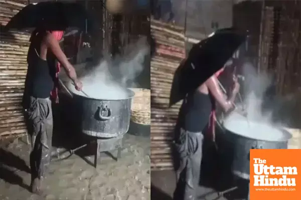 Work Must Go On: Confectioner’s Unbelievable Dedication in Storm Goes Viral! Watch VIDEO Work Must Go On: Confectioner’s Unbelievable Dedication in Storm Goes Viral! Watch VIDEO