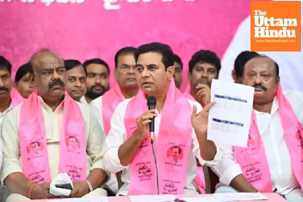 Revanth Reddy most incompetent CM in Indias history: KTR Revanth Reddy most incompetent CM in Indias history: KTR
