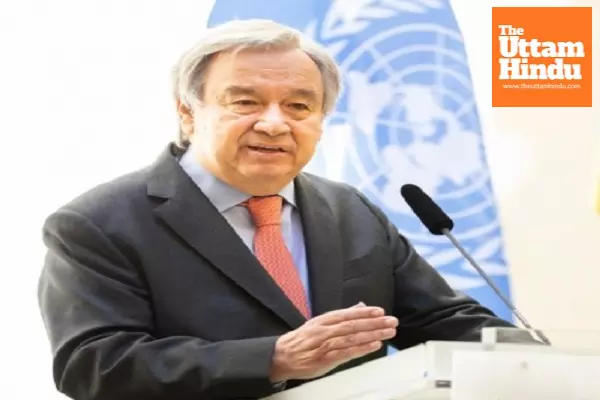 World cannot afford military confrontation between India & Pakistan: Guterres World cannot afford military confrontation between India & Pakistan: Guterres