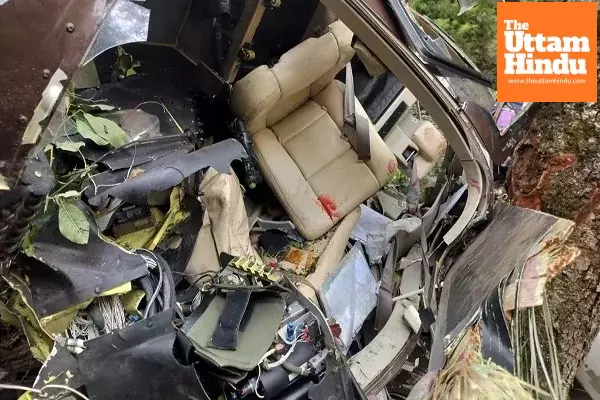 Tragedy Strikes Chardham Yatra: Helicopter Crash Near Gangotri Kills 5, Injures 2 Tragedy Strikes Chardham Yatra: Helicopter Crash Near Gangotri Kills 5, Injures 2