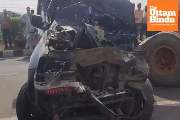 Police Vehicle Collides With Canter, 4 Dead Including Sub-Inspector