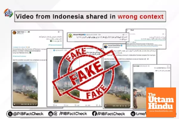 False alarm: PIB refutes video claiming Pakistani strike on Indian military base False alarm: PIB refutes video claiming Pakistani strike on Indian military base