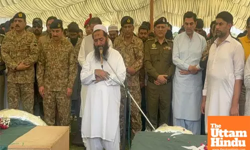 Foreign Secretary Misri Exposes Pakistans Military Involvement in Terrorist Funerals with Evidence