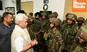 Our armed forces ready to deal with any situation: J&K LG Our armed forces ready to deal with any situation: J&K LG
