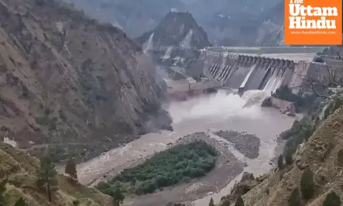 India Opens Salal Dam Gates After Baglihar, Water Released Into Chenab River – Video Surfaces