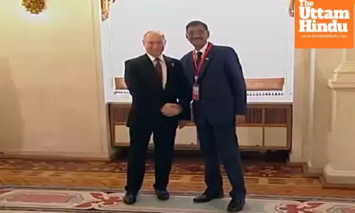 MoS Defence Sanjay Seth meets President Putin, thanks Russia for support in fight against terror
