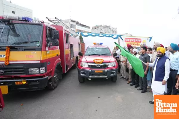 Emergency Fire Machinery Worth ₹47 Crore Deployed on Border — Bhagwant Mann Government Switches to Action Mode to Tackle Crisis Emergency Fire Machinery Worth ₹47 Crore Deployed on Border — Bhagwant Mann Government Switches to Action Mode to Tackle Crisis