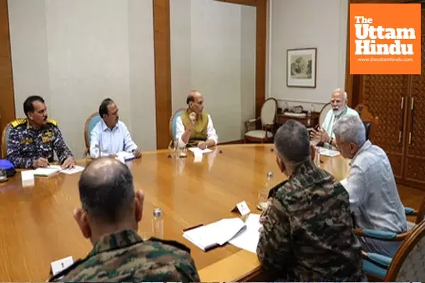 PM Modi, Defence Chiefs Discuss Security Amid Ceasefire Developments with Pakistan PM Modi, Defence Chiefs Discuss Security Amid Ceasefire Developments with Pakistan