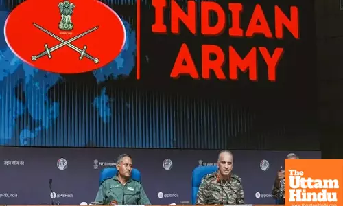 Air Marshal AK Bharti Asserts: Our Battle Is Against Terrorism, Not Pakistans Military; They Are Accountable for the Consequences