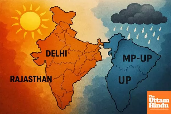 Heatwave Scorches Delhi, Bihar & Rajasthan; MP-UP Brace for Rain Heatwave Scorches Delhi, Bihar & Rajasthan; MP-UP Brace for Rain
