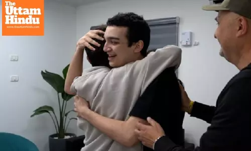 Freed Israeli-American hostage Edan Alexander returns to Israel from Gaza