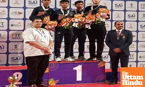 KIYG 2025: Maharashtra’s Sairaj Pardeshi breaks weightlifting record, several meet marks in athletics