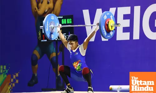 KIYG 2025: Maharashtra’s Pardeshi breaks three youth national weightlifting records on way to 81kg gold