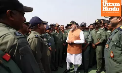 PM Visits Adampur Airbase After Operation Sindoor, Modi Warns “India Won’t Tolerate Nuclear Blackmail”