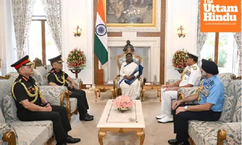 Military chiefs, CDS brief President Murmu on ‘Operation Sindoor’