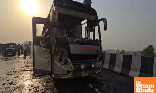 Tragic Accident: Double-Decker Bus Catches Fire, 5 Burnt Alive, Several Injured