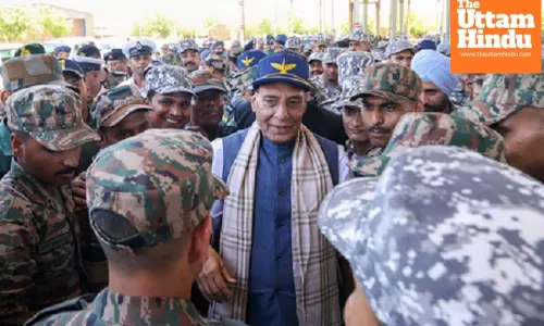 Rajnath Singh slams IMFs $2.1 billion bailout to Pakistan, calls it indirect terror funding