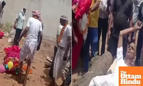 Rajasthan Cremation Ruckus: Son Lays Down on Pyre for Jewellery, VIDEO Goes Viral