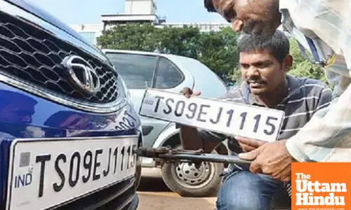 Governments Big Decision:  Vehicle Number Plates Now Display Hindi Registration Codes