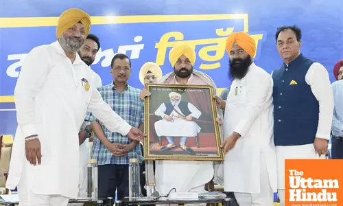 Bhagwant Mann And Kejriwal Seek Support Of People In Fight Against Drugs