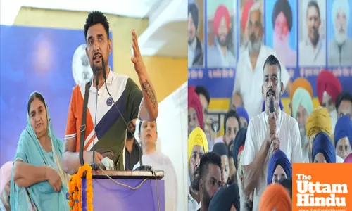 At Hoshiarpurs Village Jalalpur People Assure Full Support To CMs Yudh Nasheyan Virudh