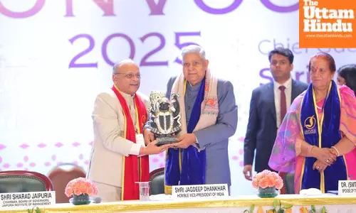 Jaipuria Institute of Management Celebrates Annual Convocation: 1251 Graduates Honoured Across Four Campuses in Presence of Hon’ble Vice-President Shri Jagdeep Dhankhar