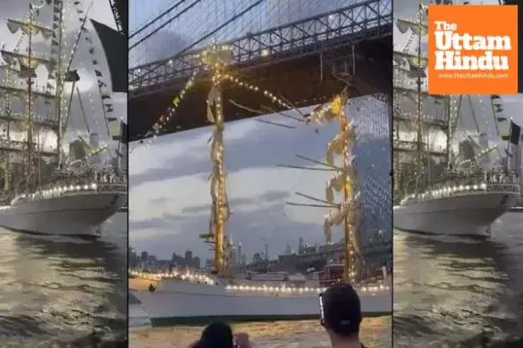 Mexican Navy Ship Crashes into Brooklyn Bridge, 19 Injured — 4 Critical Mexican Navy Ship Crashes into Brooklyn Bridge, 19 Injured — 4 Critical