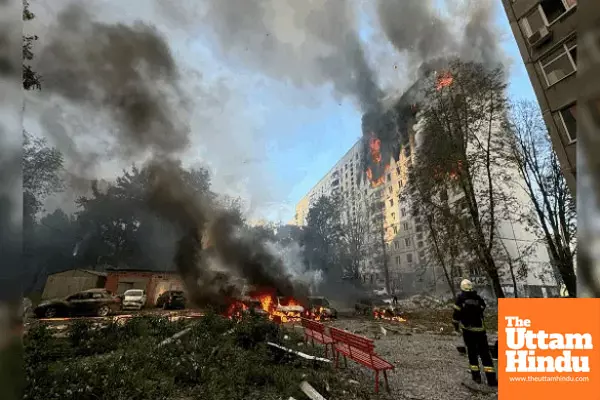 Russias Most Extensive Drone Attack on Ukraine : Launches Record 273 Drone Strike Resulting in Widespread Destruction Russias Most Extensive Drone Attack on Ukraine : Launches Record 273 Drone Strike Resulting in Widespread Destruction